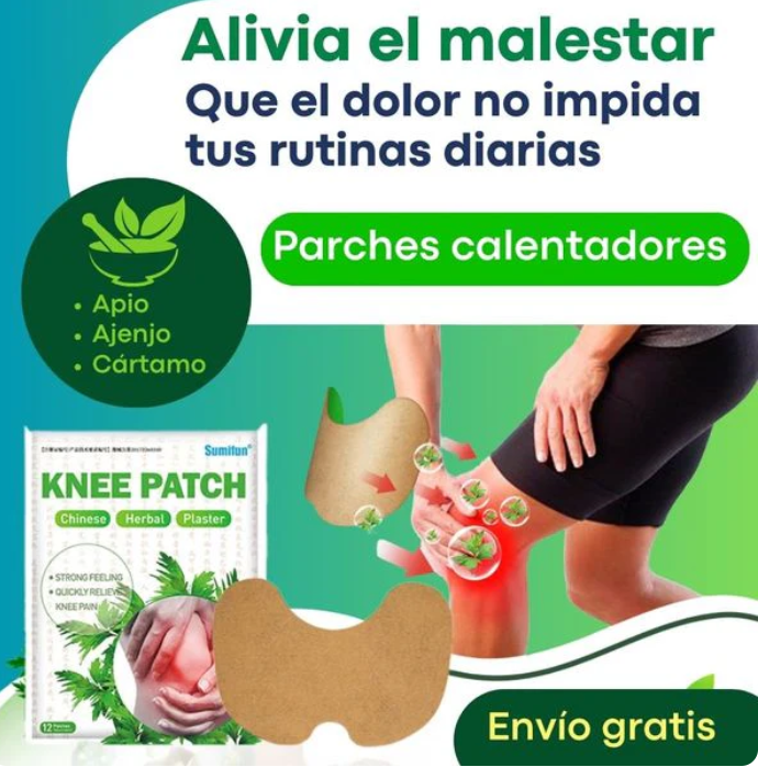 Parche Herbal  🛑 Basta de sufrir: 50 Parches por el precio de 1 💸 ¡Solo por hoy!