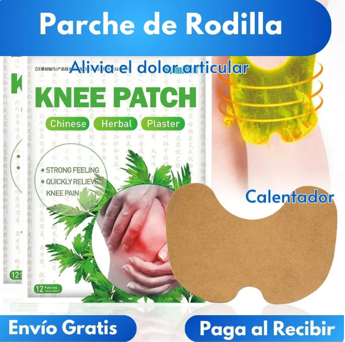 Parche Herbal  🛑 Basta de sufrir: 50 Parches por el precio de 1 💸 ¡Solo por hoy!