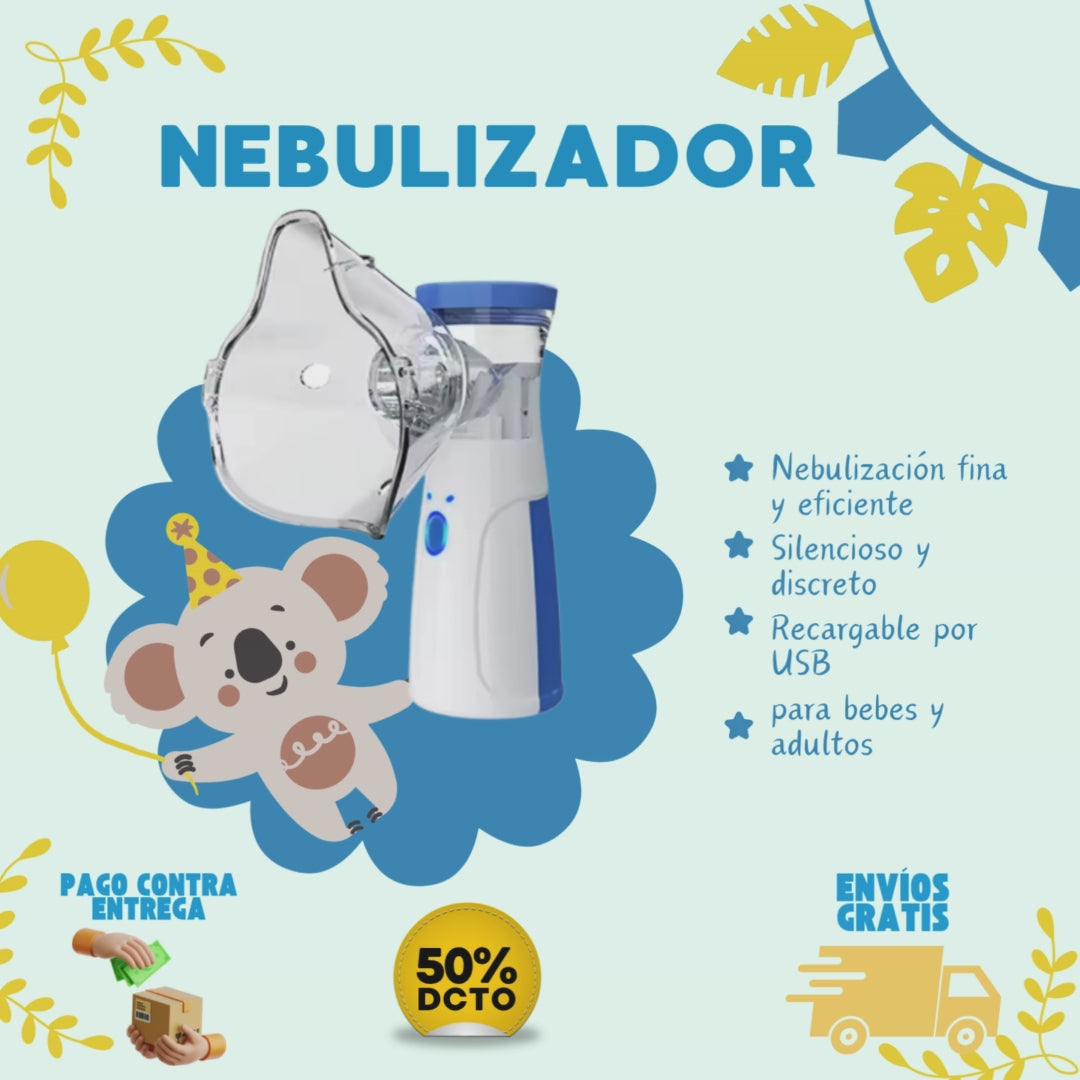Nebulizador Portátil Mesh JSL-W302